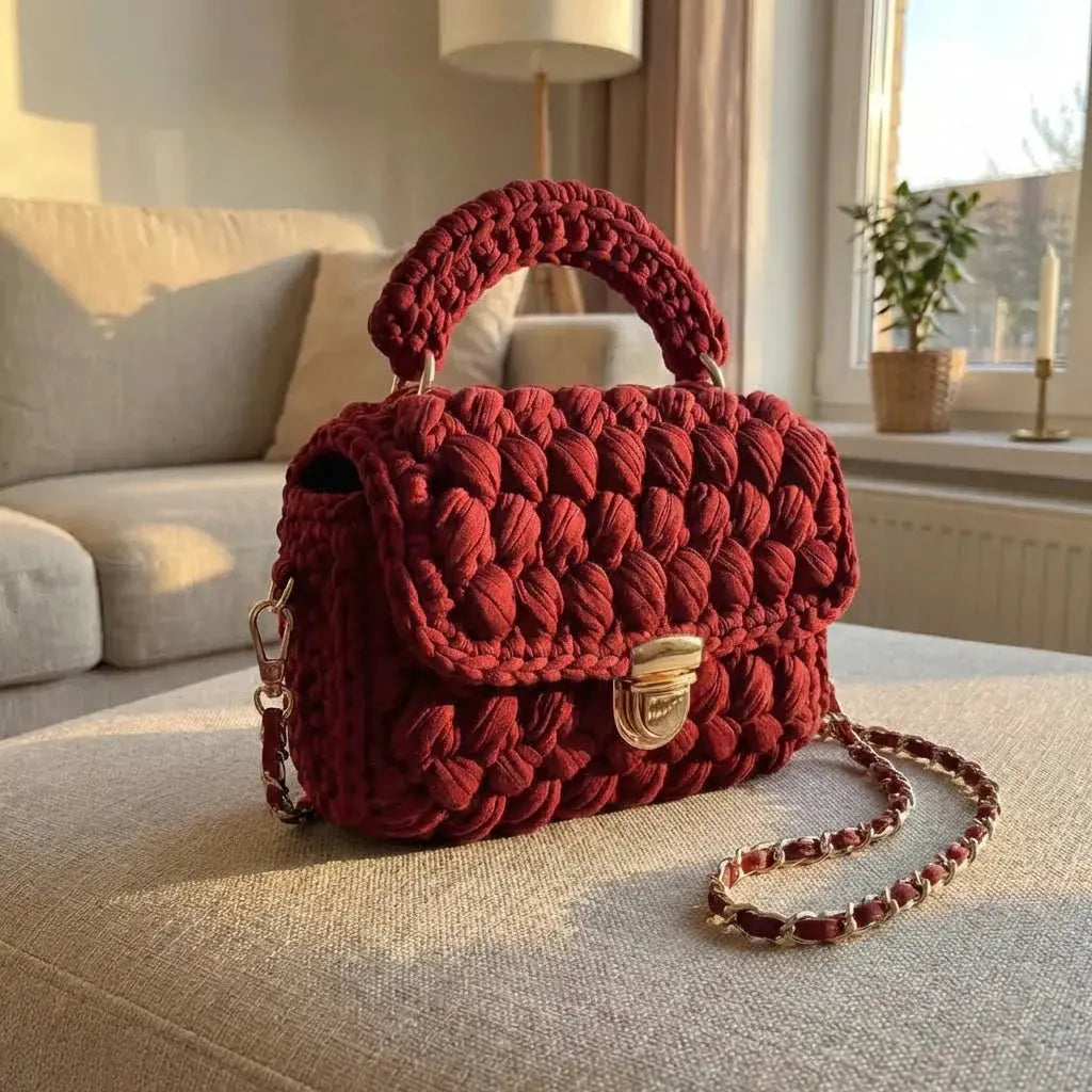 PetalThreads: Crochet Handbags