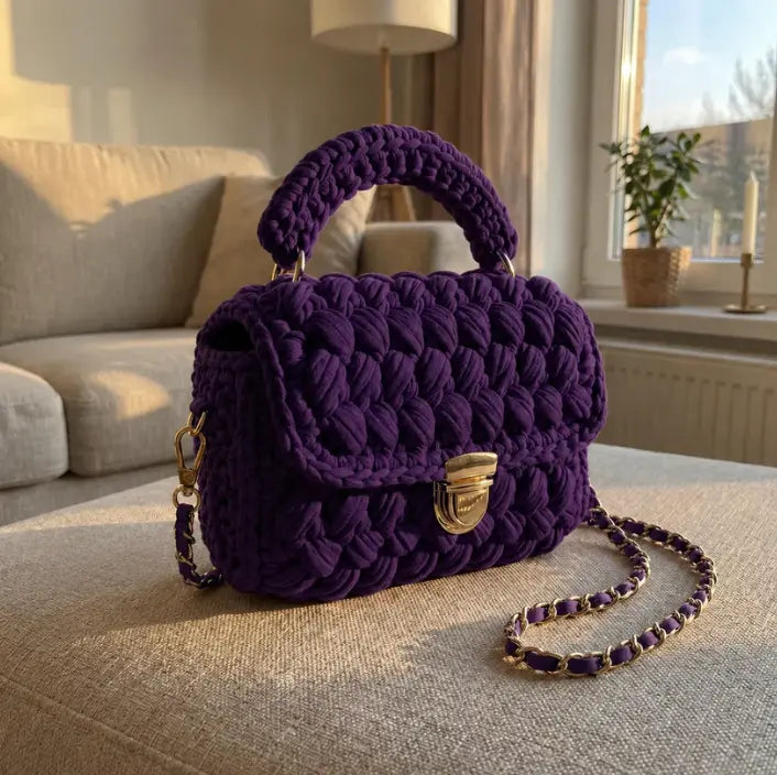 PetalThreads: Crochet Handbags