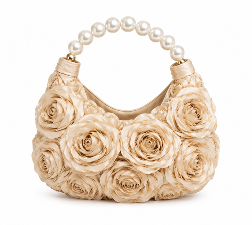 PetalThreads: Rose Handbags