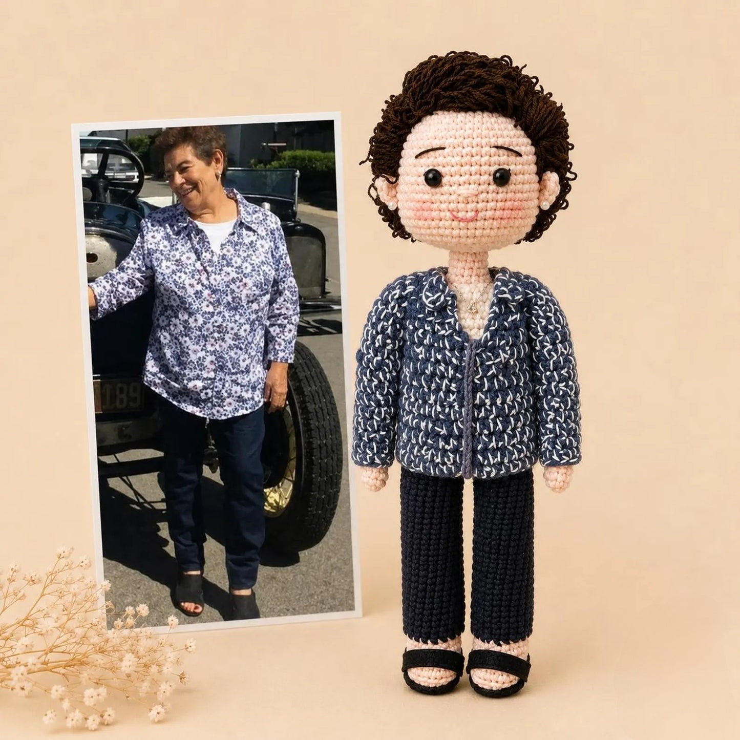 Personalized Crochet Doll
